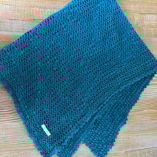 Fin & Vince ocean waffle crib blanket