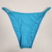 L*Space Jay Bikini Bottom Bitsy Cut in Aqua Blue Size Medium NWT
