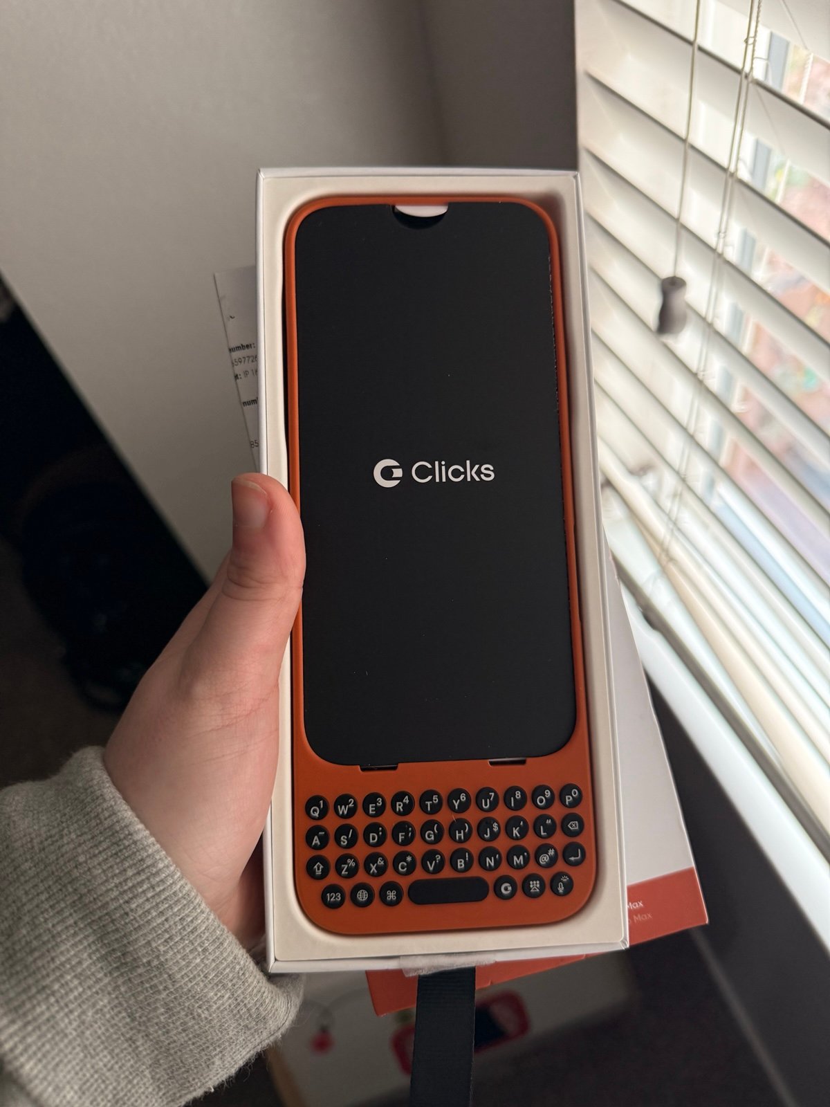 Clicks Keyboard Case for iPhone 16 Pro Max