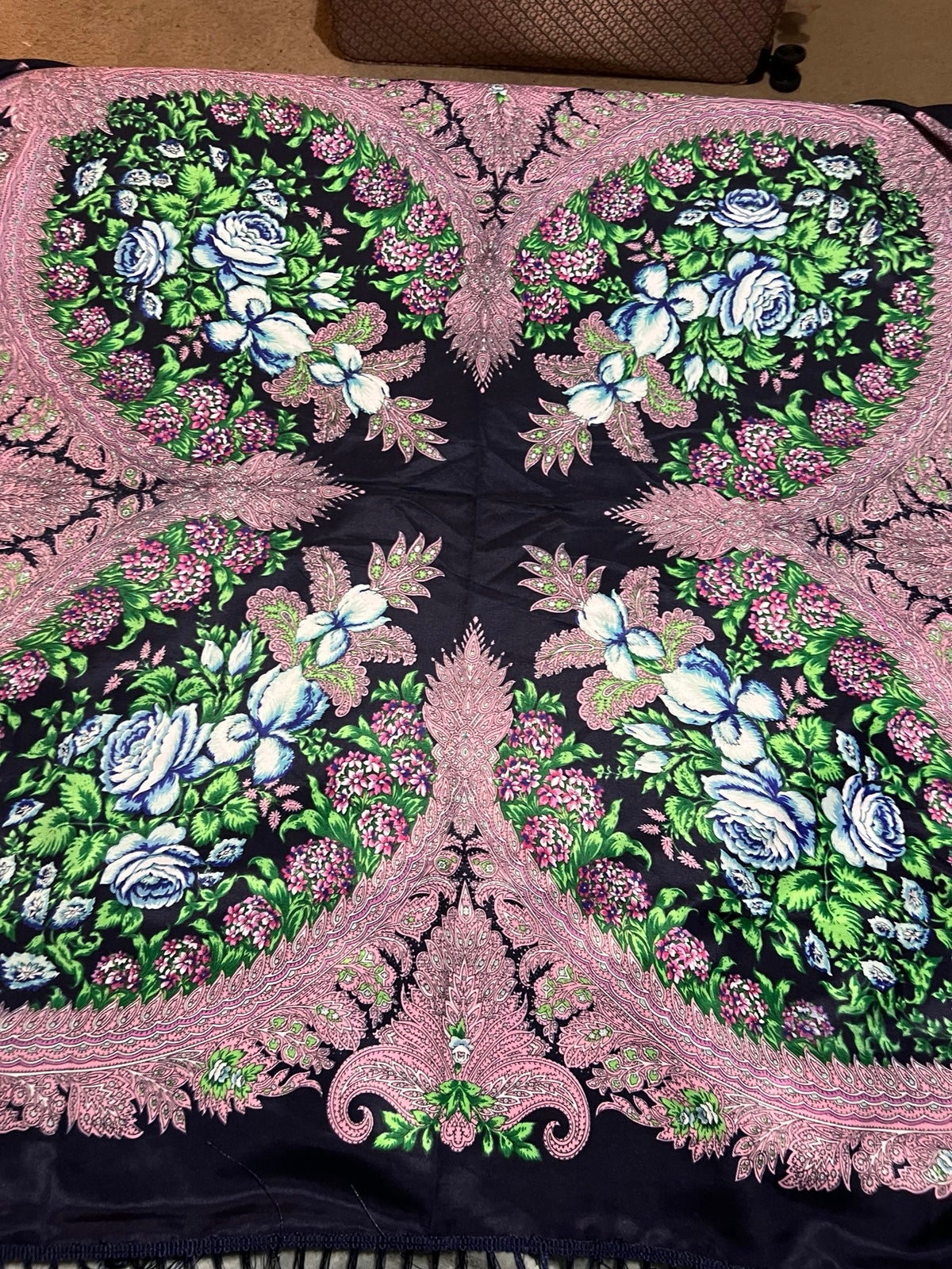 Beautiful square shawl scarf