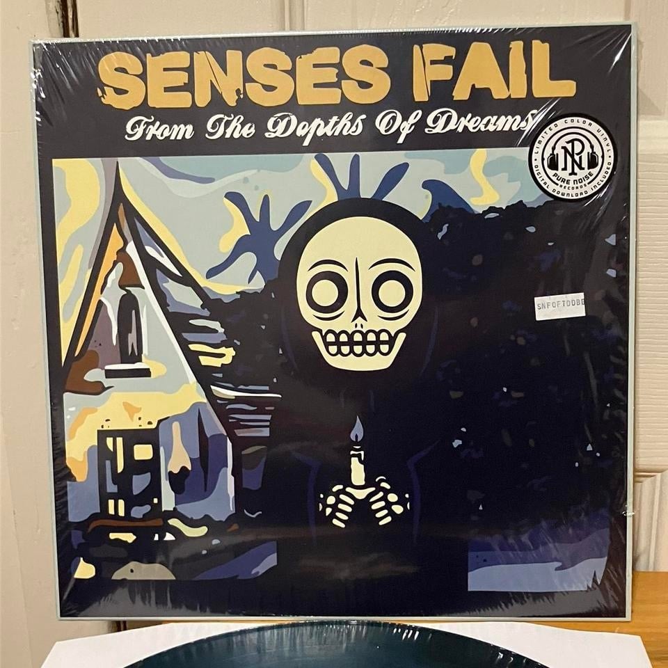 Senses Fail From The Depths Of Dreams Vinyl VG Used Condition Splatter Vinyl