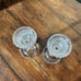 Set of 2, Marquis by Waterford ribbed Taper candle holder