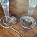 Set of 2, Marquis by Waterford ribbed Taper candle holder