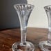 Set of 2, Marquis by Waterford ribbed Taper candle holder