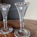 Set of 2, Marquis by Waterford ribbed Taper candle holder