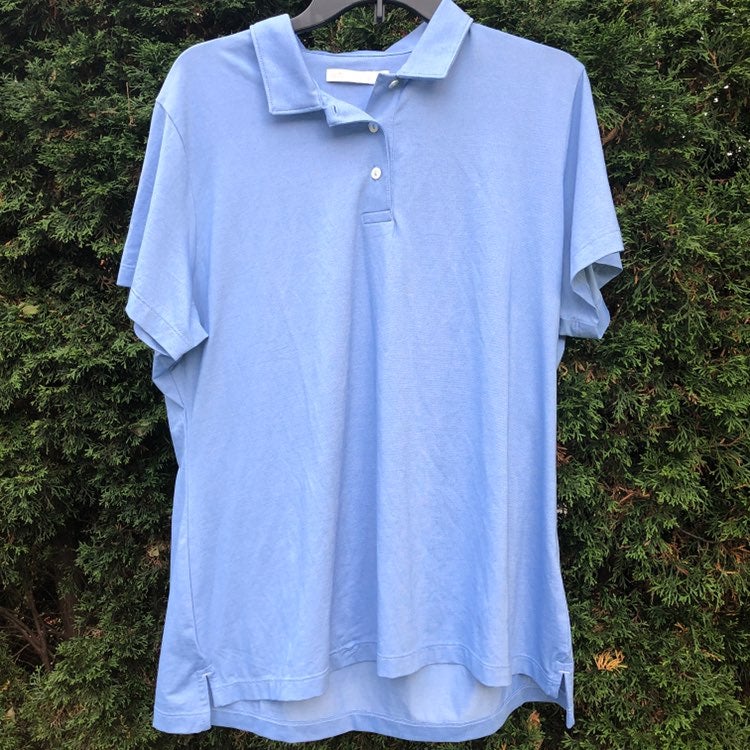 Peter Millar Women's Polo Shirt XL Blue