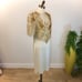 Vintage 1980s Beaded Cocktail Dress sz M