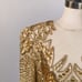 Vintage 1980s Beaded Cocktail Dress sz M