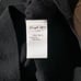 Simple Retro Selena 100% Wool Black + Cream Sweater w/ Rose Buttons, Size S, NWT