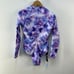 NWT Jolyn Surf Swimsuit One Piece Long Sleeve Paloma Purple TieDie Revolve Large