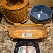 Longaberger Baskets Lot of Four #2