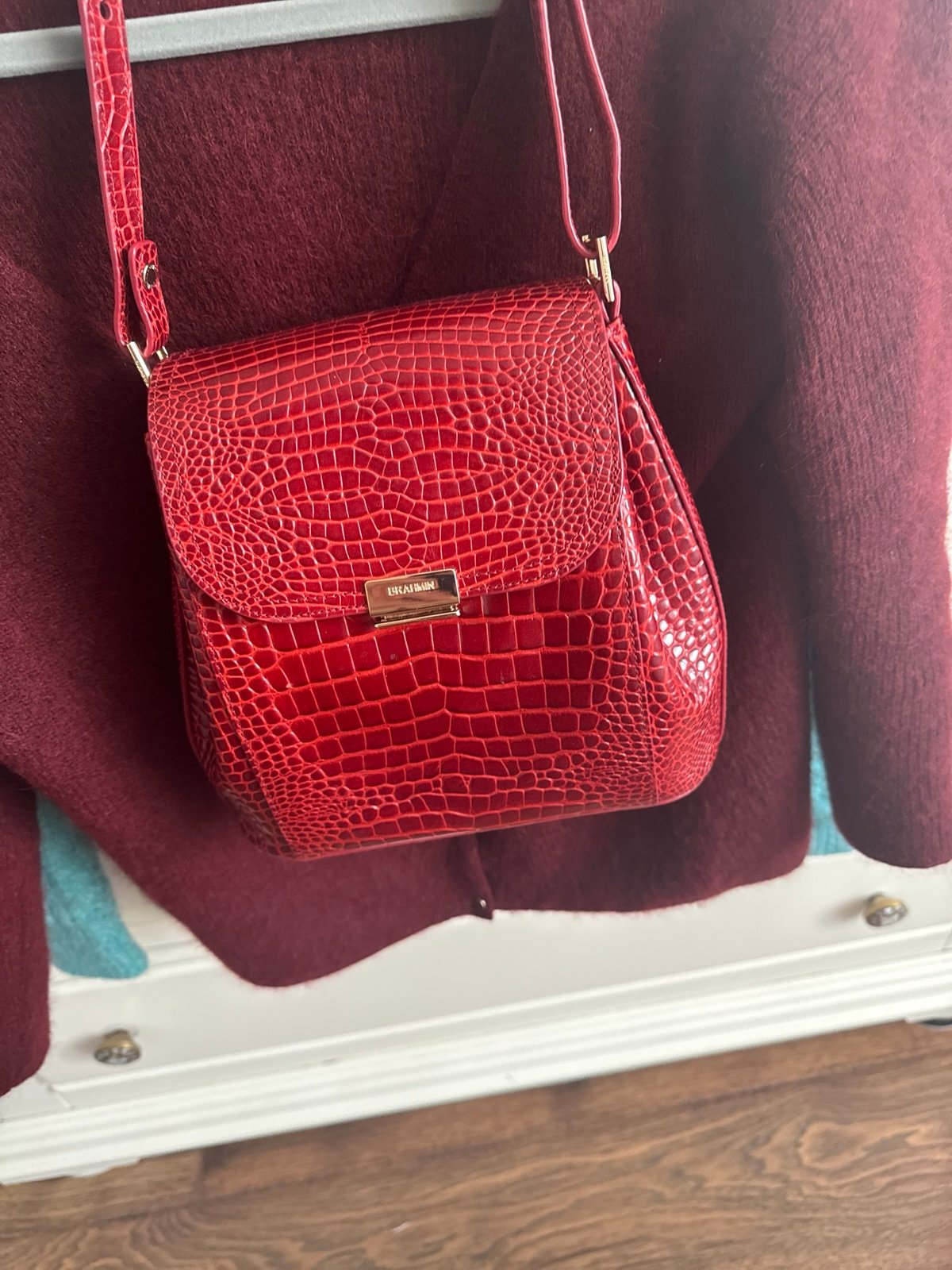 Brahmin bucket shoulder bag