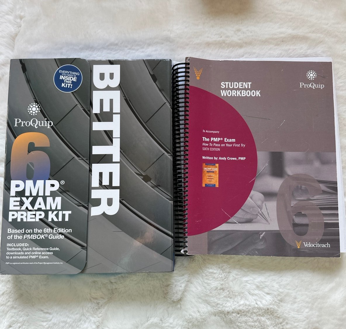 PMP EXAM PREP KIT and student workbook