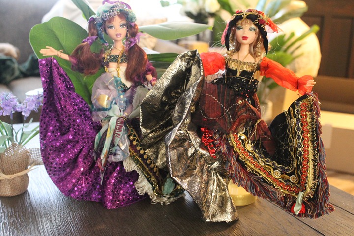 Barbie My Scene OOAK lot Delancey and Chelsea Gypsie's adorable EUC