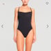 NWT skims raw edge bodysuit size XXS ONYX