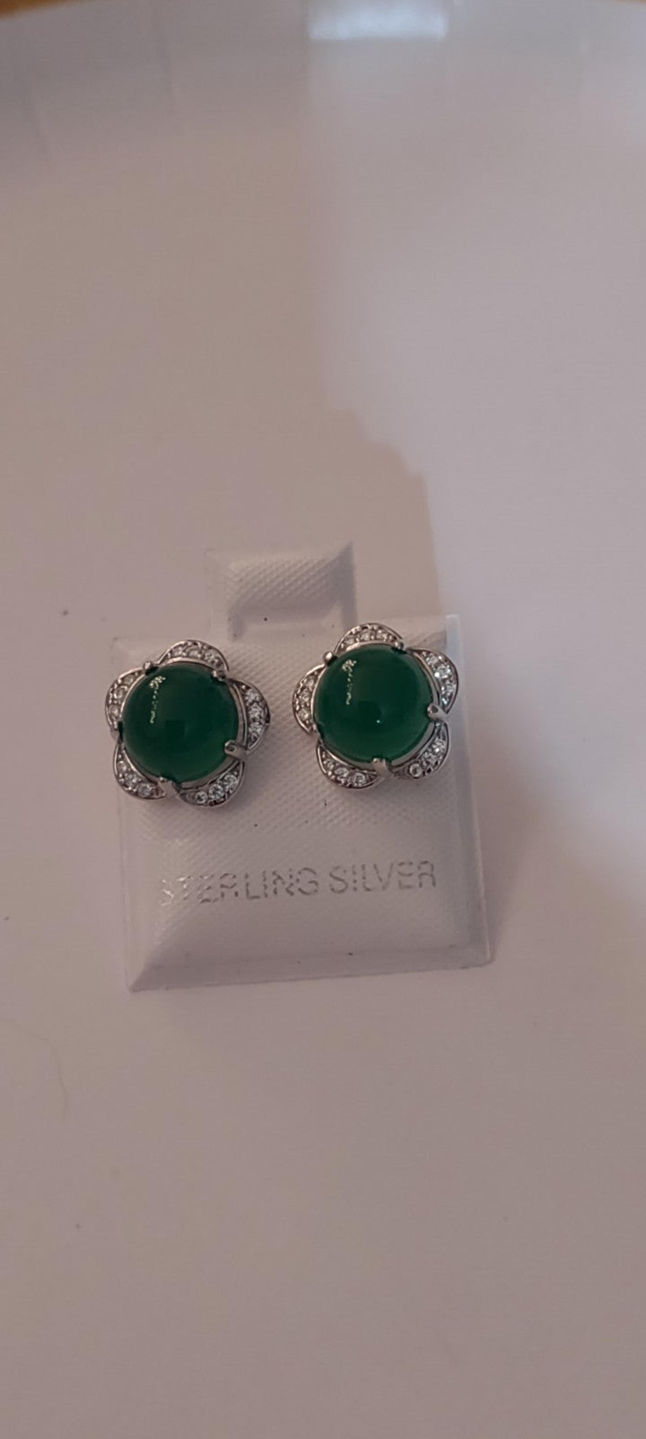 Jewelry Jaden Sapphire stud earrings 925 Sterling
