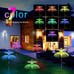 Solar Garden Lights 3 Pack New Upgraded Solar Outdoor Lights Waterproof