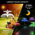 Solar Garden Lights 3 Pack New Upgraded Solar Outdoor Lights Waterproof