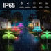 Solar Garden Lights 3 Pack New Upgraded Solar Outdoor Lights Waterproof