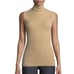 Elie Tahari Natalia Sleeveless Turtleneck Ribbed Merino Wool Sweater XL
