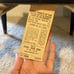Vintage Black Butler Chair