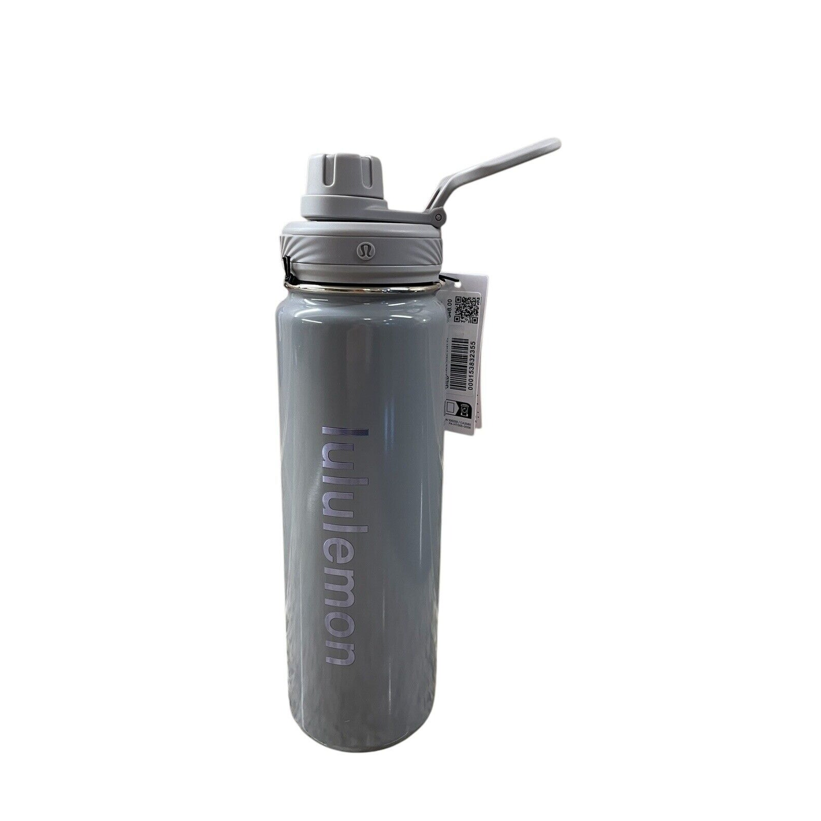 Lululemon Back To Life 24oz Tumbler Sport Water Bottle Sild NEW WITH TAGS