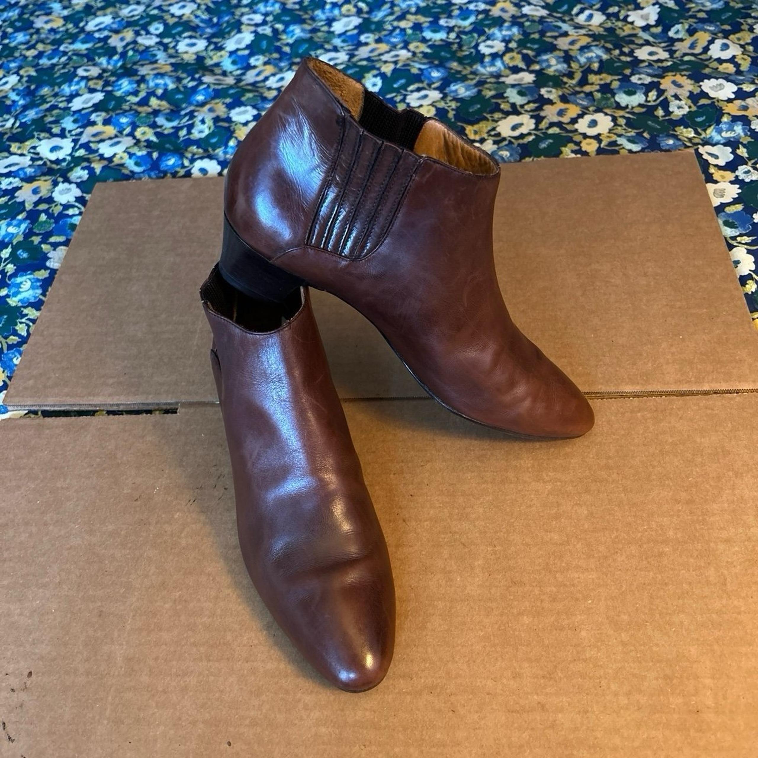 VTG RALPH LAUREN Brown Calf Leather Boots