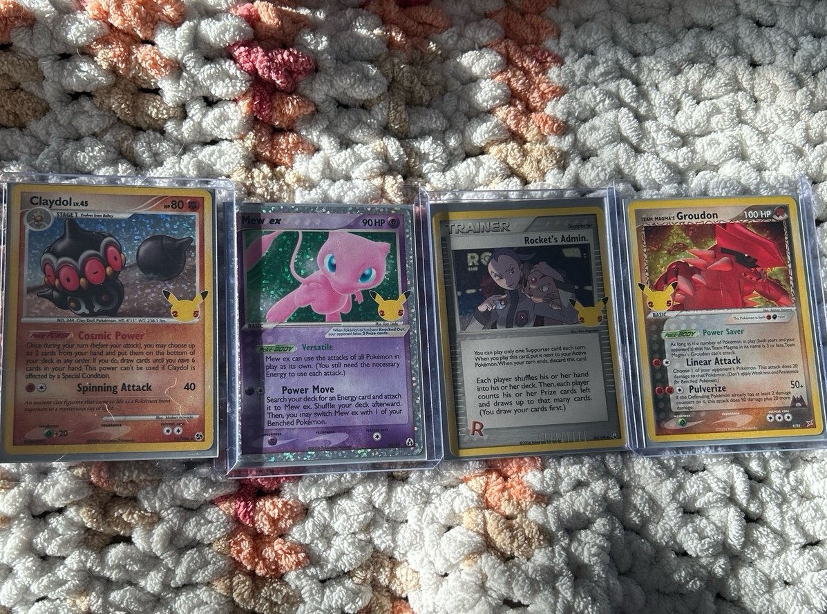 Pokemon cards 25th aniversary