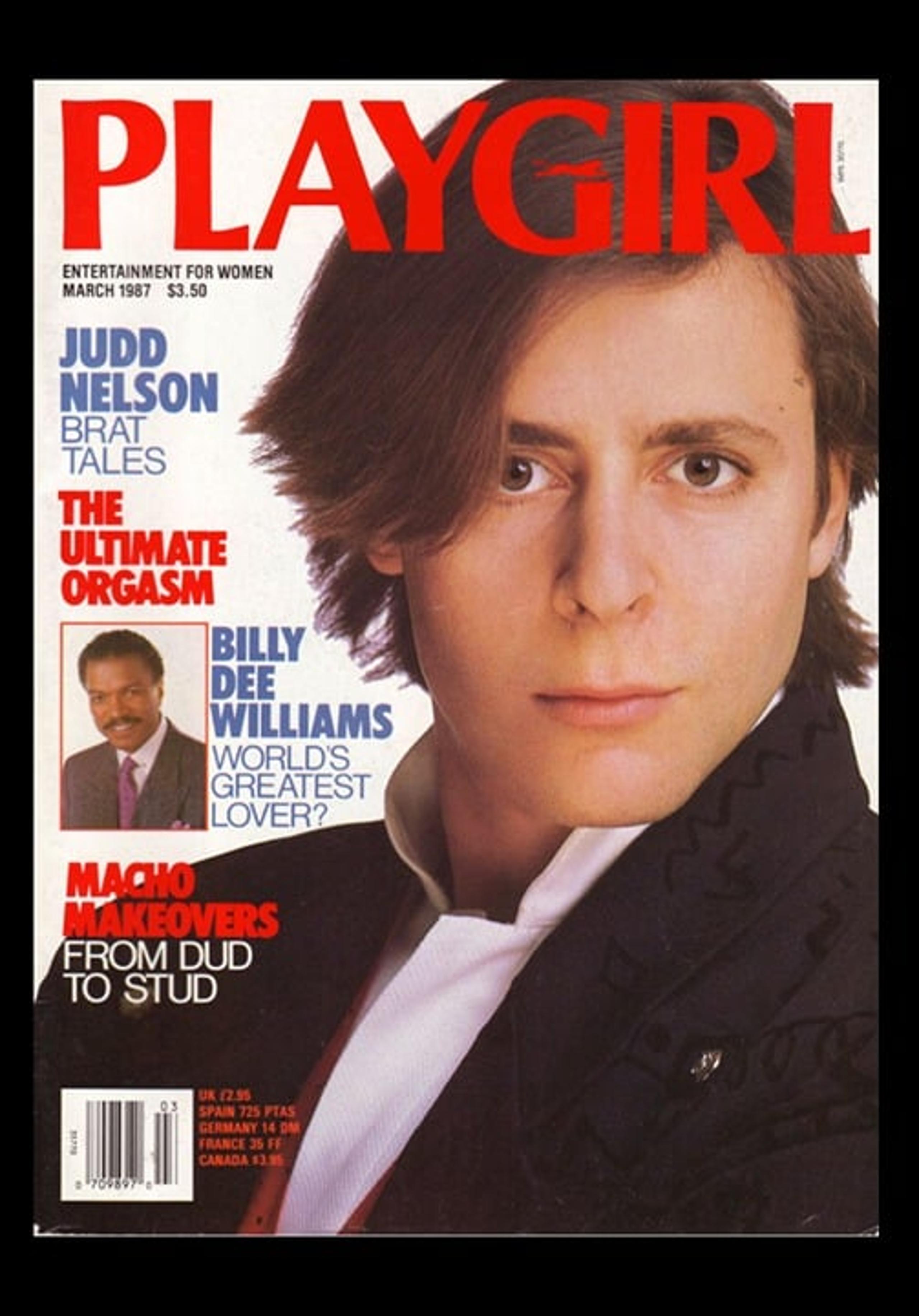 PLAYGIRL March 1987 JUDD NELSON The Brat Pack BILLY DEE WILLIAMS Star Wars