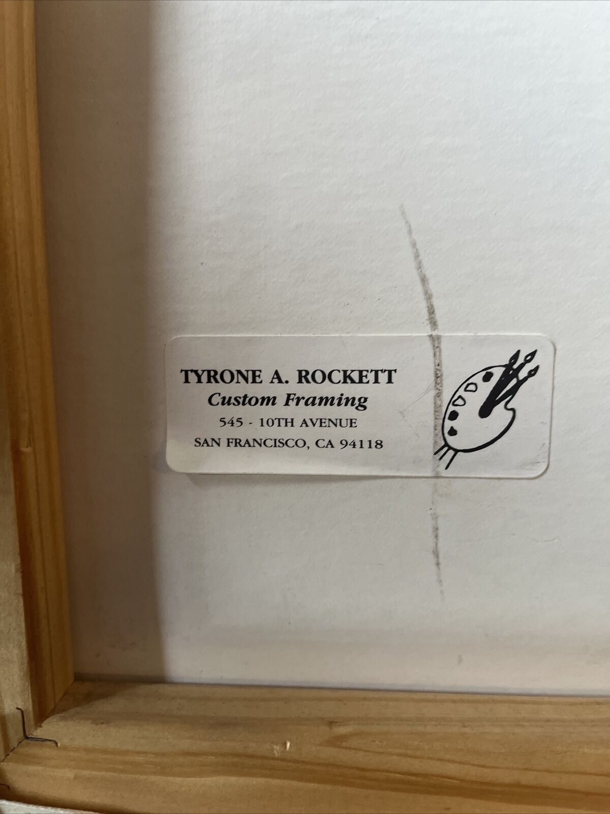 jay johansen Painting Of Willie Brown Past Mayor Of San Francisco Autographed