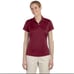 adidas - NWT Golf Women's ClimaLite Cardinal Red sz XL Textured Stripe Polo