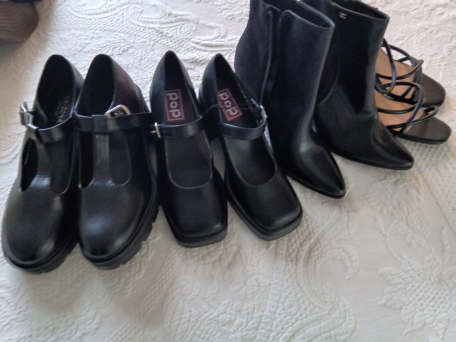 Women's Shoe Lot, Black, stylish, New Never Worn, Size 11