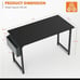 40 Inch Computer Home Office Desk Bedroom Writing Study Table with Storage Bag