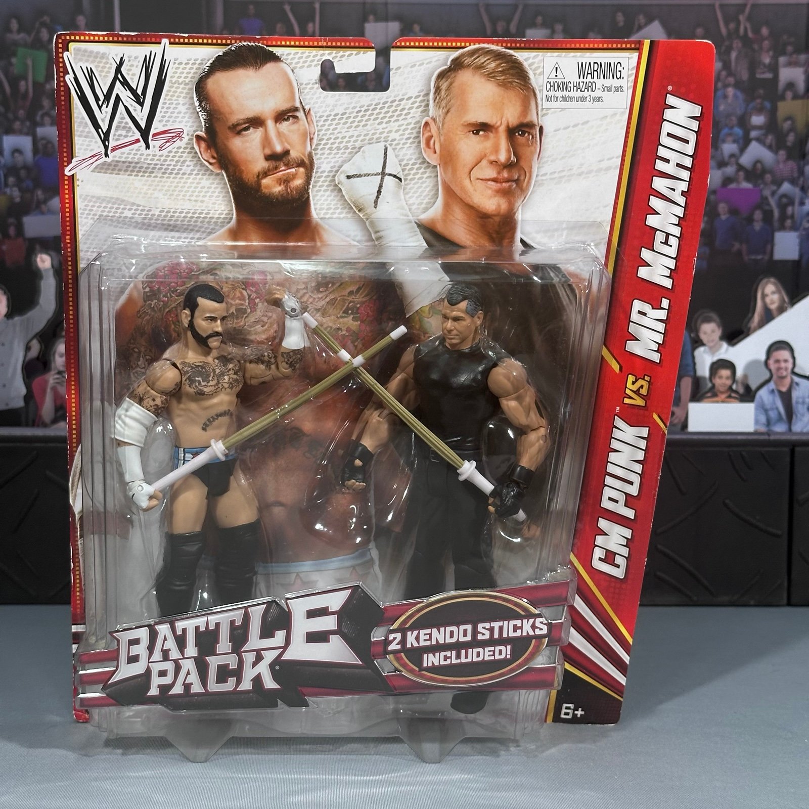 WWE Battle pack Cm Punk Vince McMahon