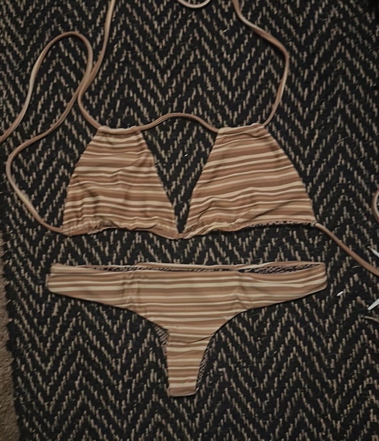 Acacia swimwear tan lines set