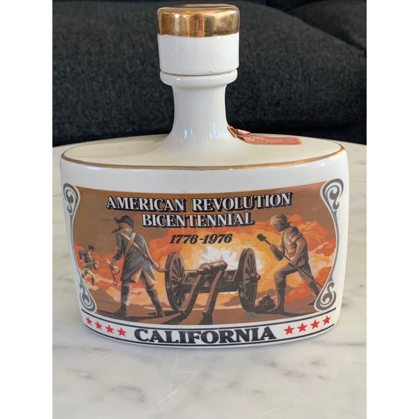 American Revolution Bicentennial 1776-1976 California Limited Edition Decanter