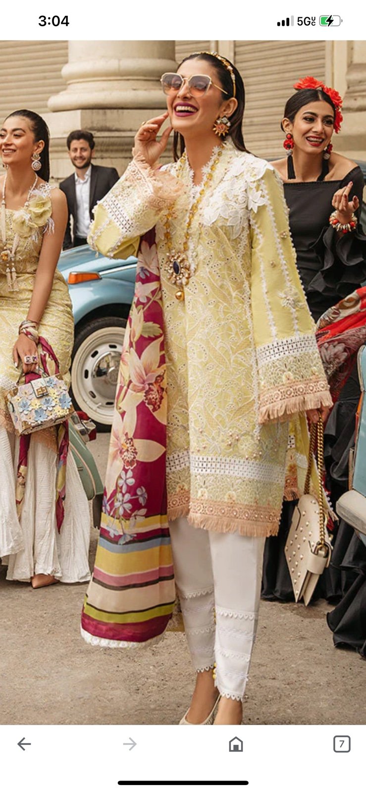 New 3 piece Pakistani dress