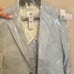 light blue Express Suit Jacket