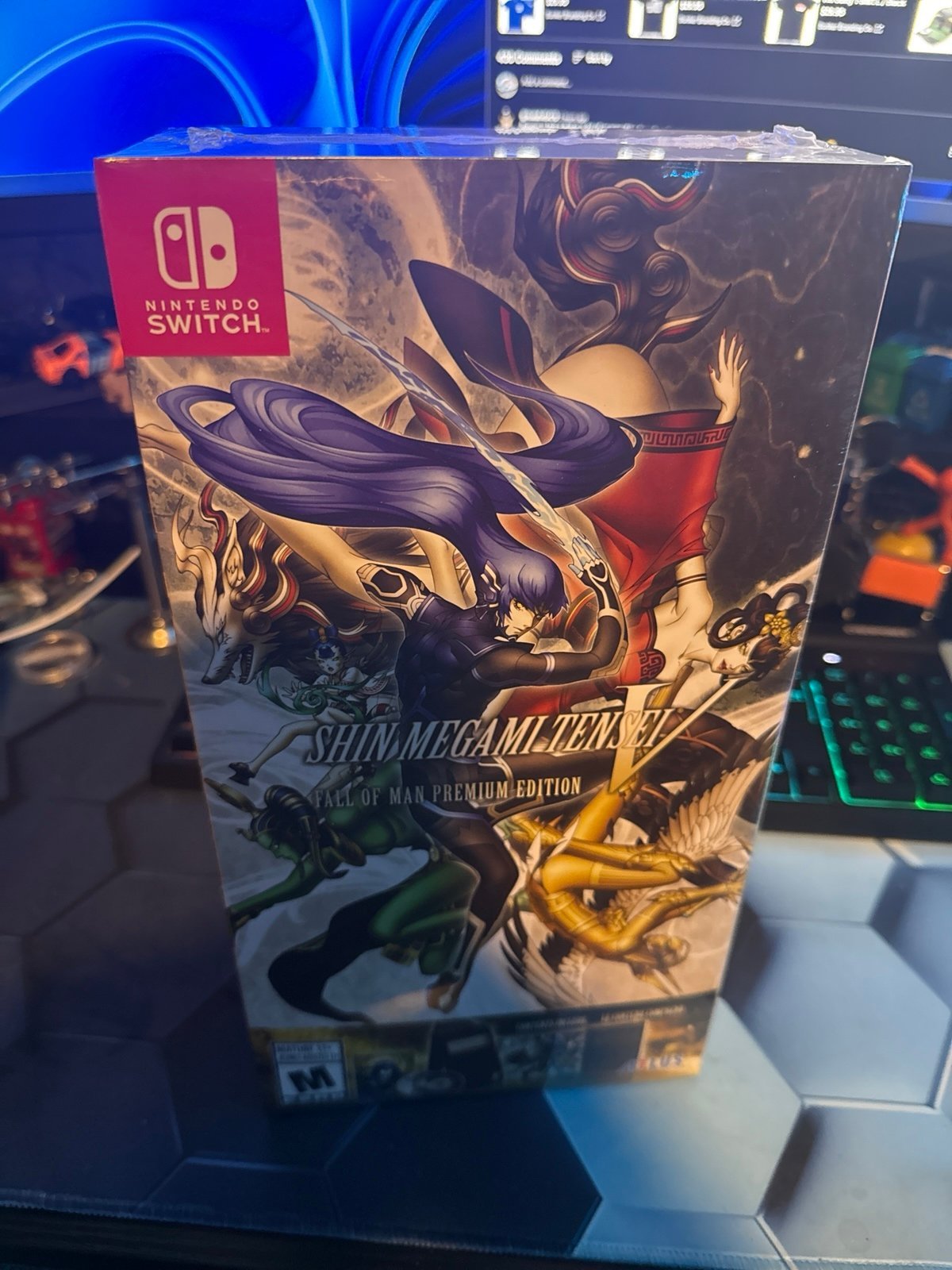 Sealed! Shin Megami Tensei v Fall Of Man Premium Collectors Bundle!