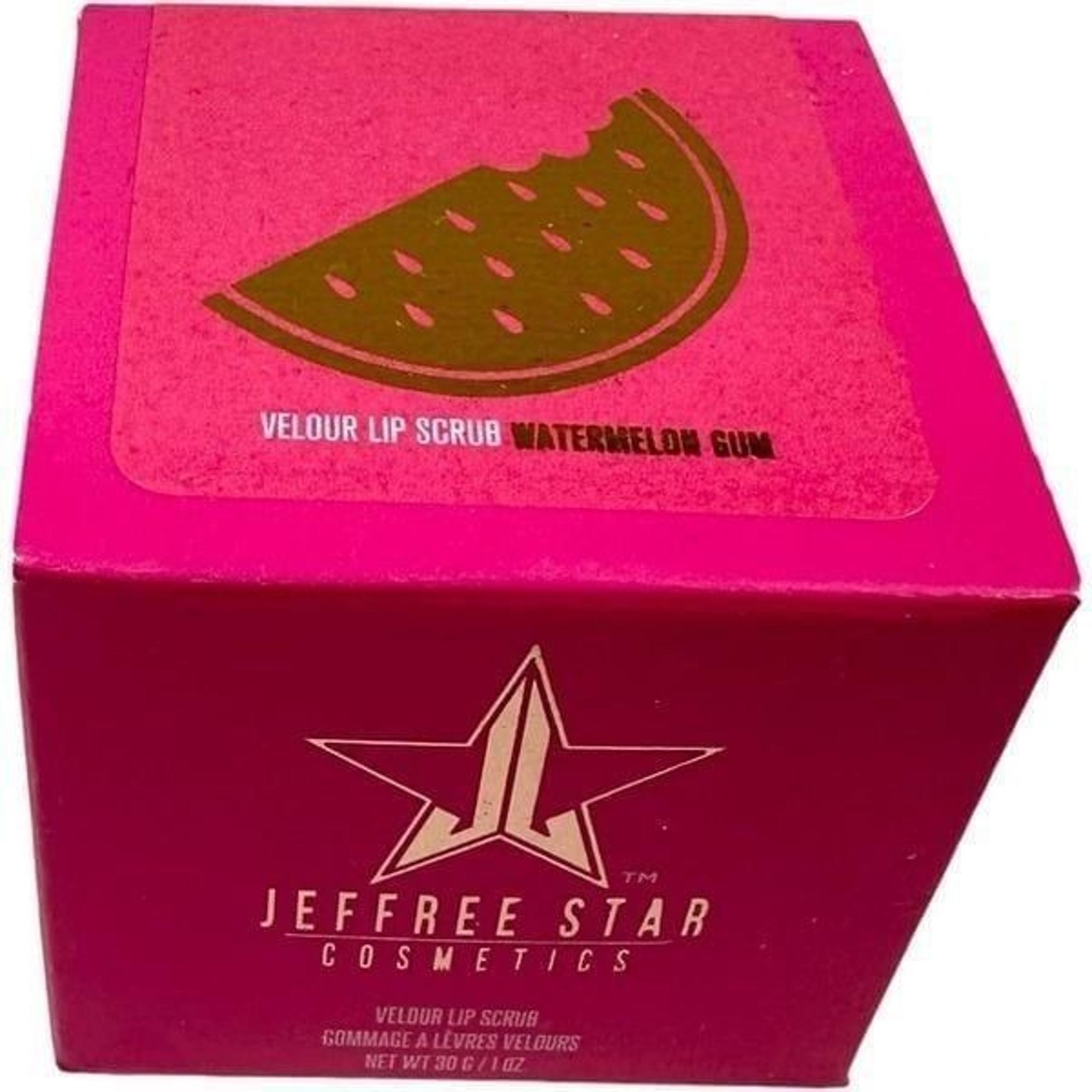 Jeffree Star Cosmetics Velour Lip Scrub in Watermelon Gum NWT