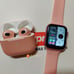 Smart Watch Bluetooth Call Fitness Tracker+Bluetooth Wireless Earbuds