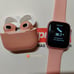 Smart Watch Bluetooth Call Fitness Tracker+Bluetooth Wireless Earbuds
