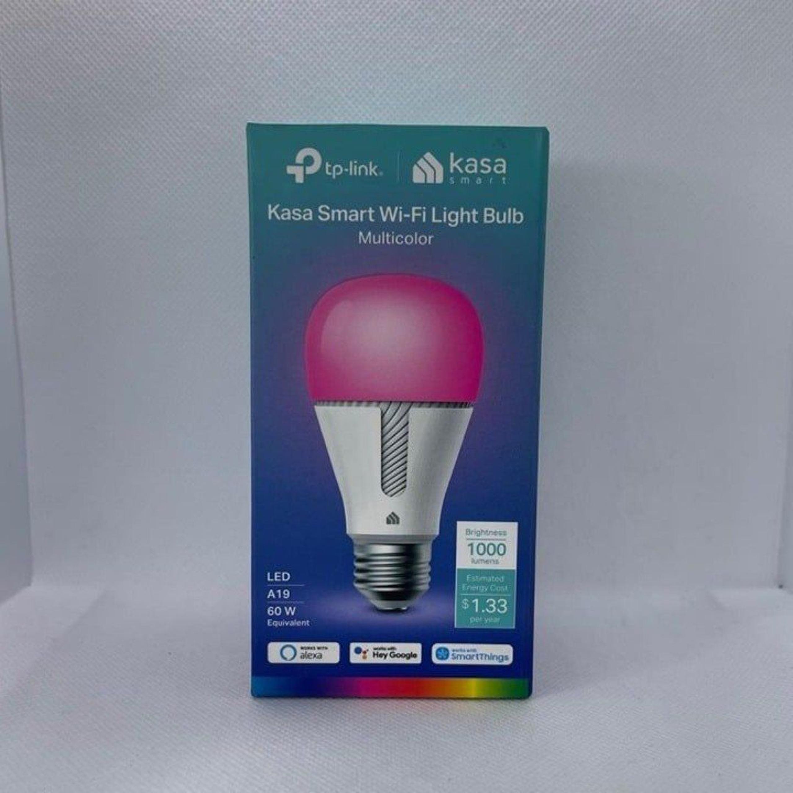 Amazon Kasa Smart WiFi Color Changing Alexa Bluetooth Light Bulb