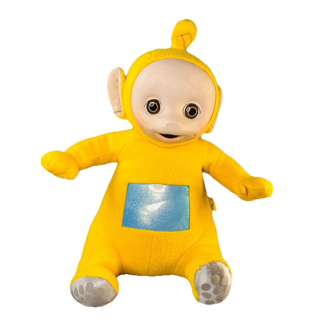 20” Playskool teletubby Lala Yellow 1998 Plush Stuffed Toy