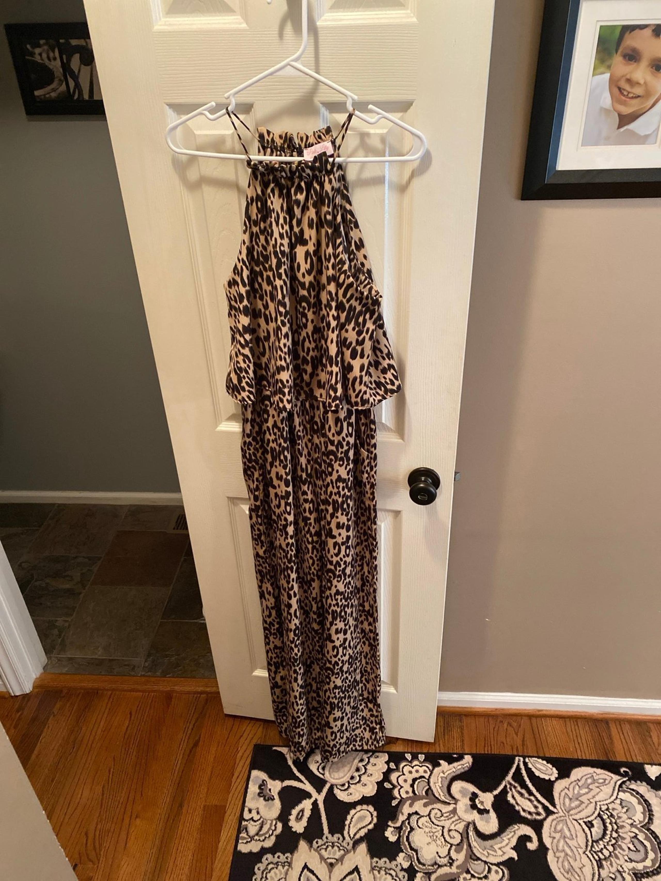 PINK LILY BOUTIQUE Boho Summertime Jumpsuit women’s size medium