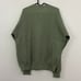 green ribbed y2k knit sweater