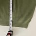 green ribbed y2k knit sweater