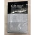 Ralph Lauren European Sham Marley Fringe Light Blue Cotton/Linen 26 x 26