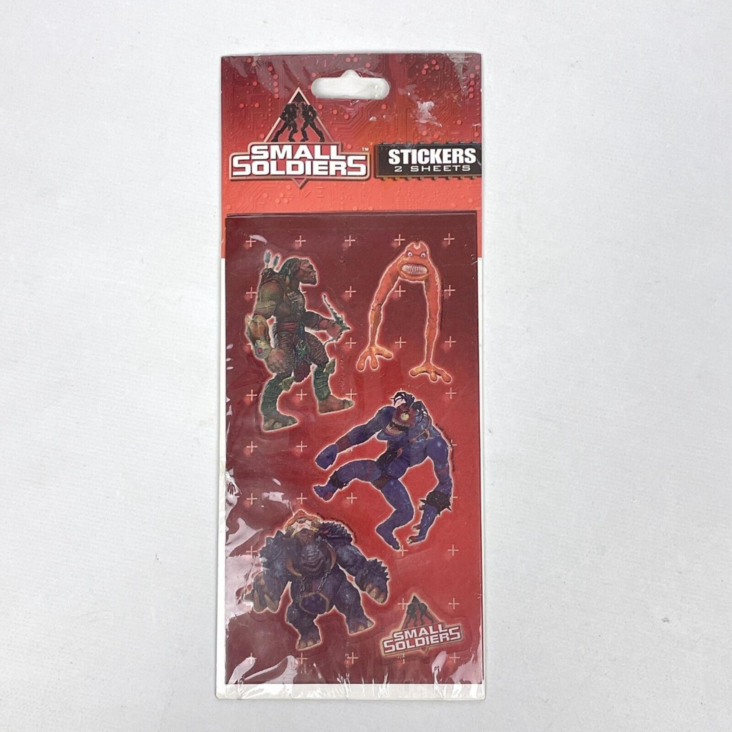 VTG 1998 Sealed SMALL SOLDIERS Movie Stickers Pack Stickety-Doo-Da Gibson