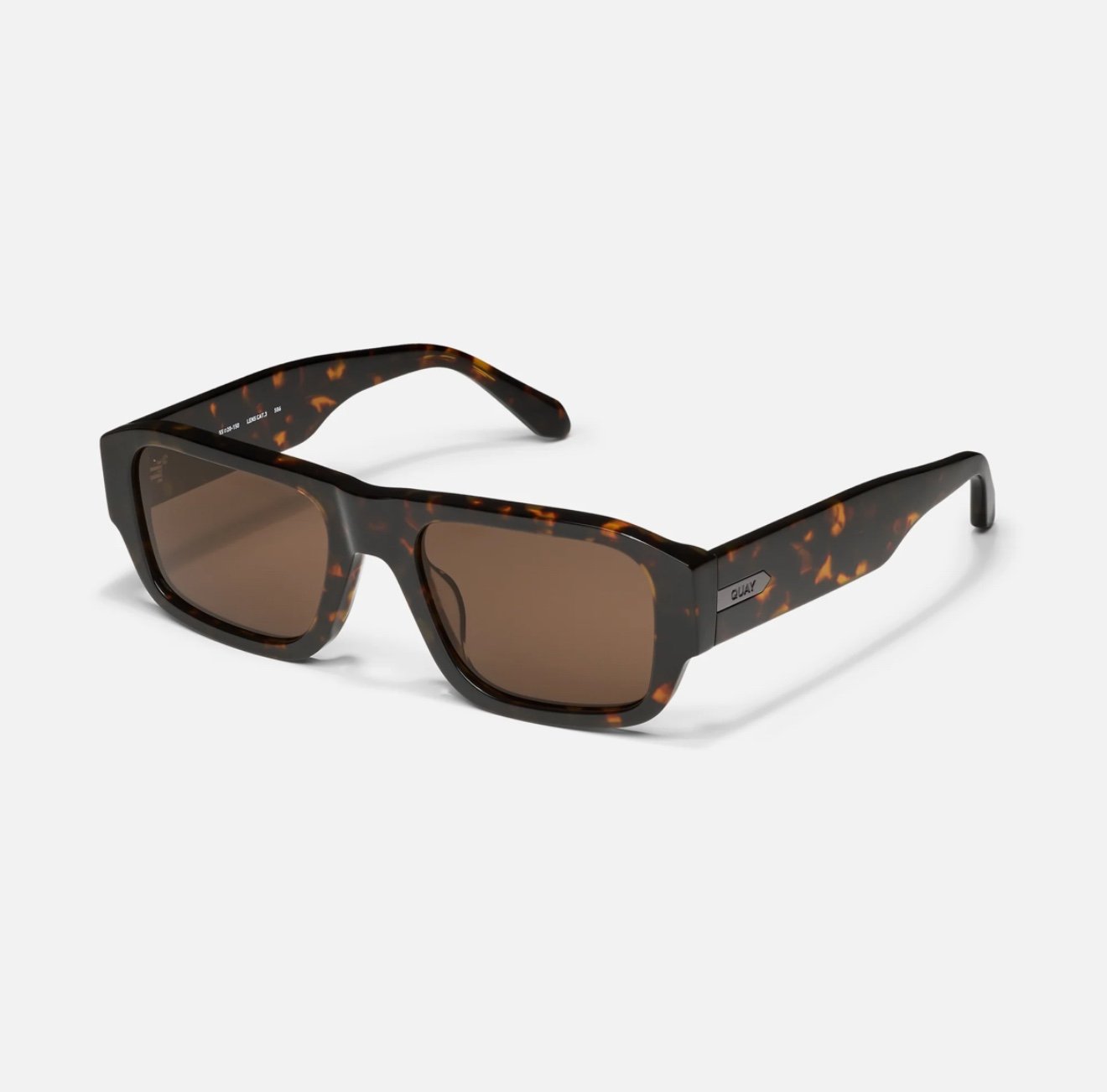 QUAY AUSTRALIA NIGHT CAP Dark Tortoise Frame / Brown Lens